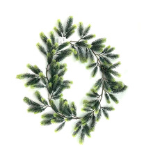仿真植物雪松藤條 綠植聖誕節塑膠藤蔓 裝飾吊頂婚慶花藤廠家批發