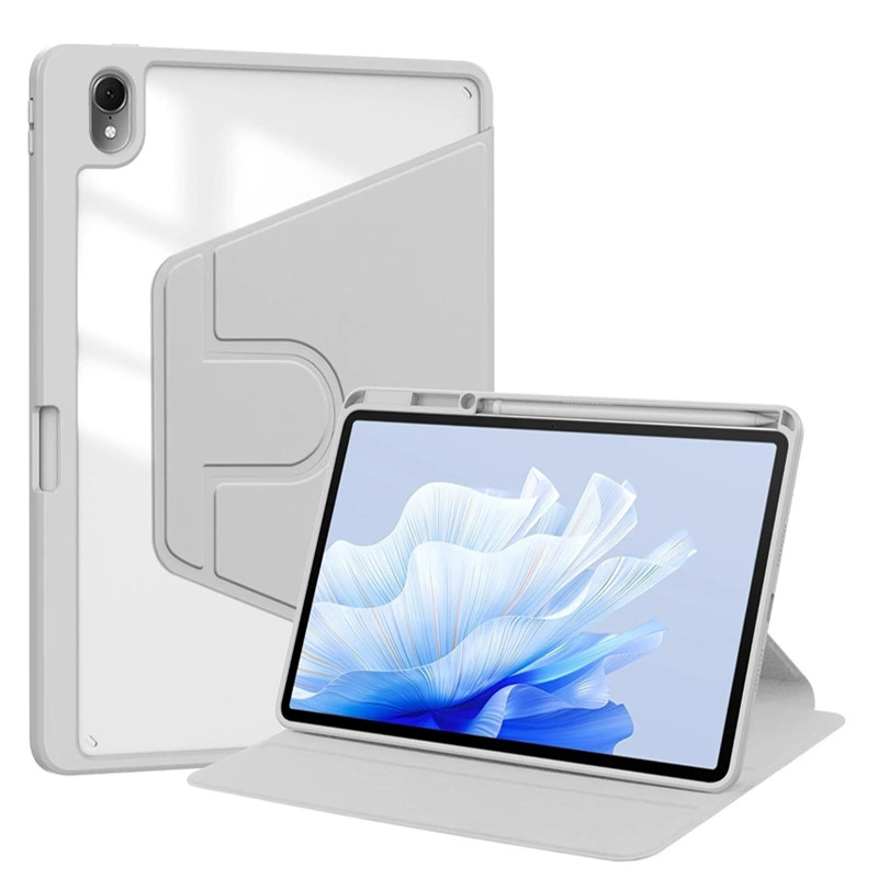 Подходящий Huawei 2024 новый Matepad11.5s плоский -таблеточный защитный комплект акриловая вращающаяся ремень щеточный паз защитный чехол