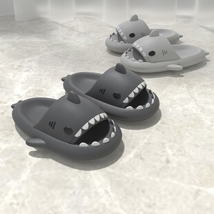 Q 27122 Shark Slippers Home Wear ���~��Ь
