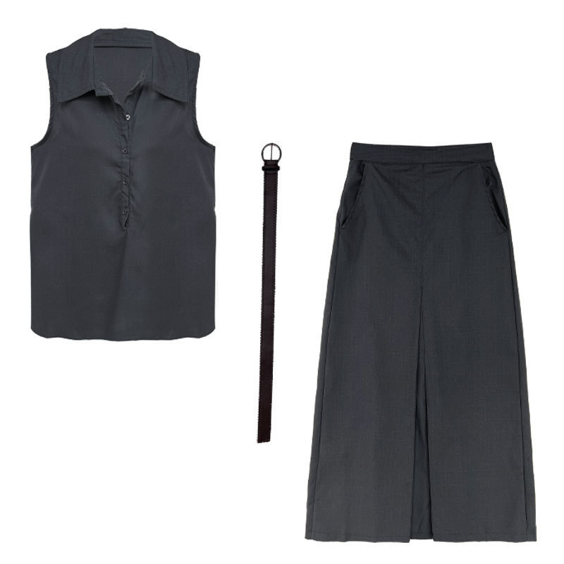 Retro universal shirt sleevless