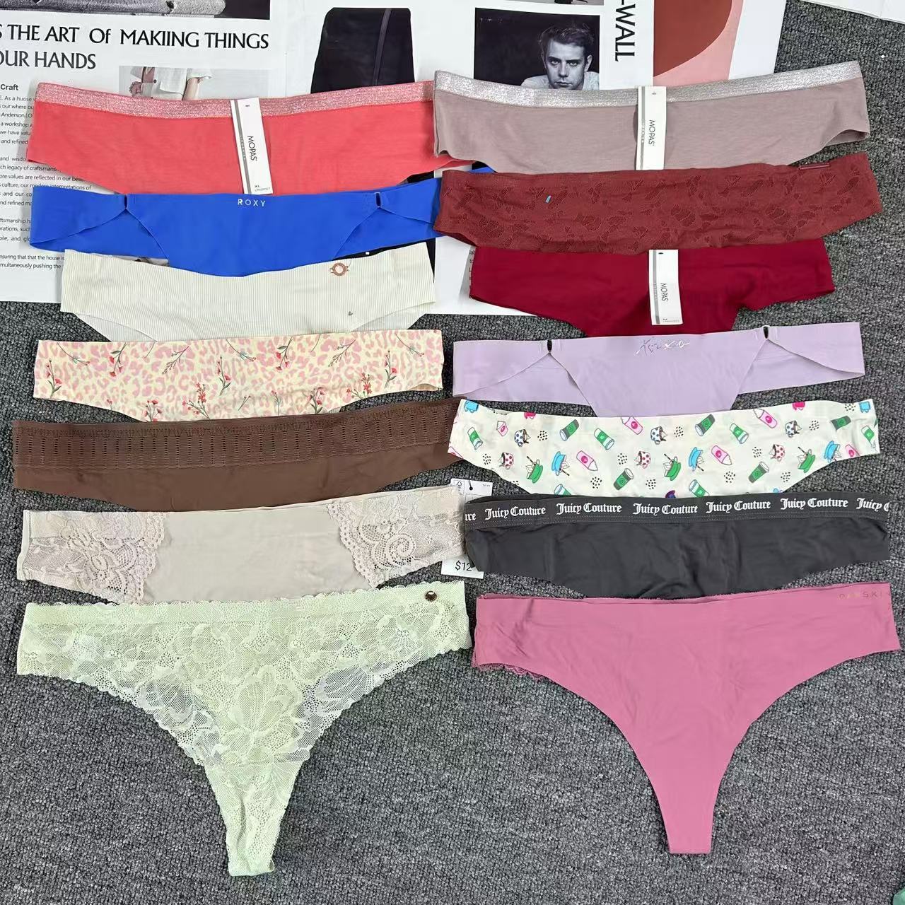 Tanga de mujer embarazada sin costuras de seda de hielo de una pieza de cintura baja, pantalones cortos simples para mujer, ropa interior para mujer, sensación desnuda y cómoda Corea