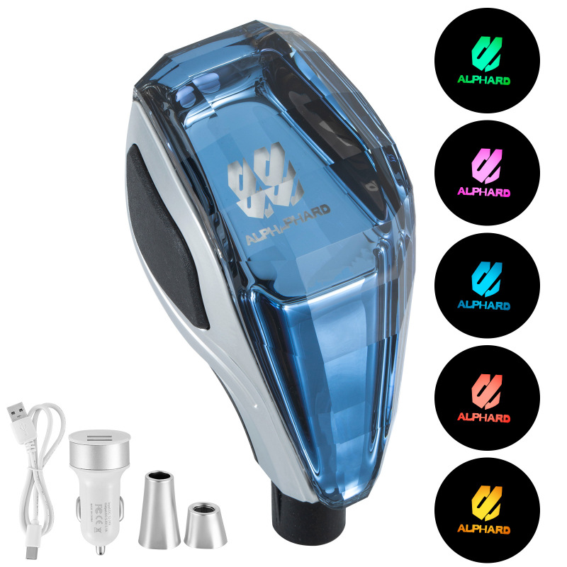 Accesorios de automóviles para Toyota Mazda Mitsubishi Crystal Gear Handle Head Head Lighting Gear Head image 12
