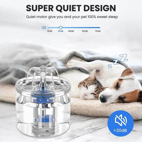 Cat water dispenser automatic drinking fountain fountain pet water feeder intelligent constant temperature cat and dog drinking supplies manufacturer