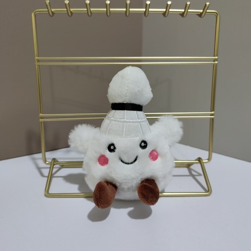ネットの赤いかわいい萌えバドミントンの小さいペンダントのぬいぐるみの漫画のカバンのペンダントのキーホルダーの人形|undefined