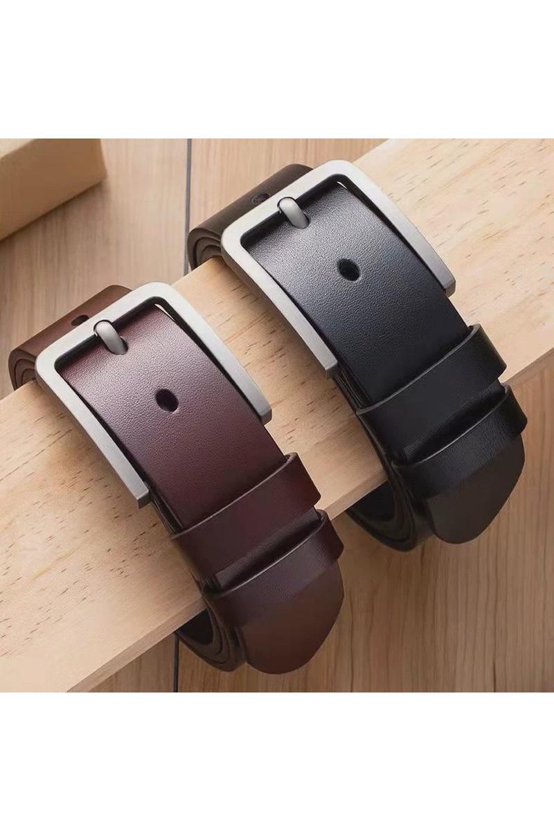 Men's pin buckle belt Korean style men's business middle-aged youth casual belt young men's denim belt factory direct sales