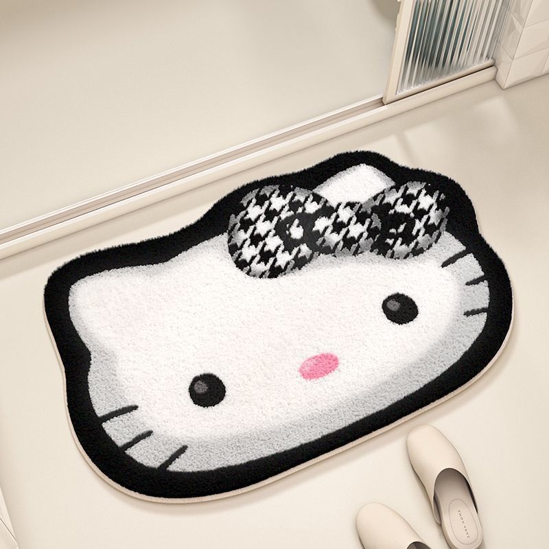 hellokitty凯蒂猫浴室地垫可爱卡通少女卧室装饰地垫隔凉脚垫代发|undefined