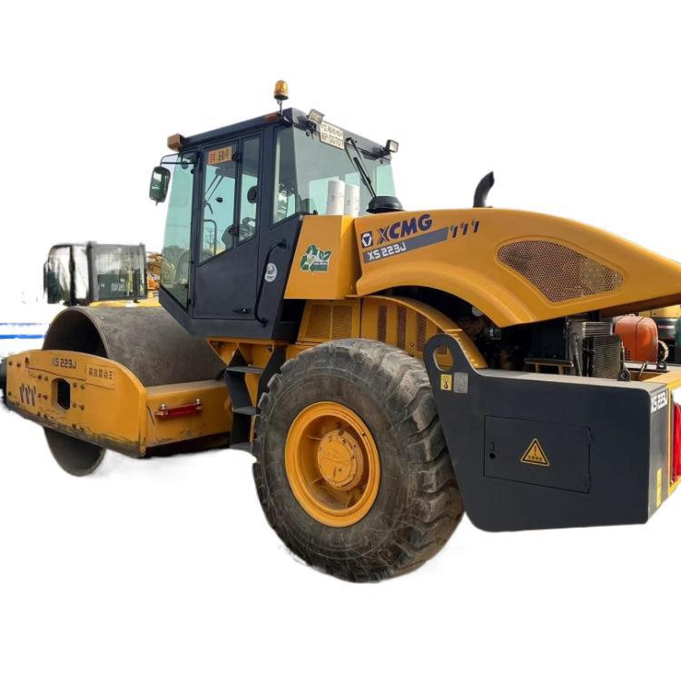 Ventas directas transfronterizas de mano XCMG 22 toneladas rodillo XS223XS263XS203 rodillo vibratorio