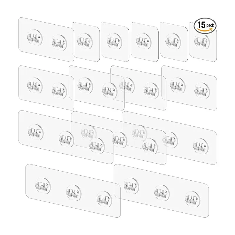 收纳衣服衣架粘钩强力粘胶组合拉链袋免打孔卫生间置物架浴室挂钩