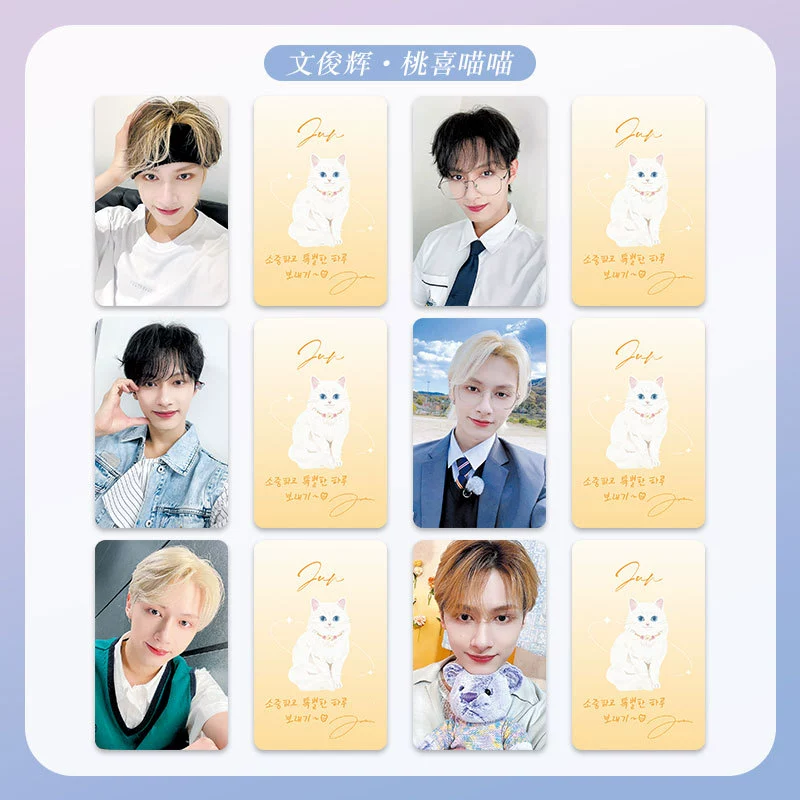 K-pop mini photo card set (Seventeen style) — 6-photo designs, 30-style collectible cards