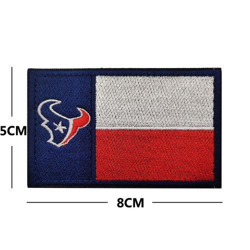 Tai Feng Texas State Flag Embroidered Armband Velcro Backpack Sticker Morale Badge Patch Embroidered Badge