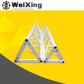 铝合金三角桁架五角星圆形异形桁架爱心门型三角形室内吊顶灯光架