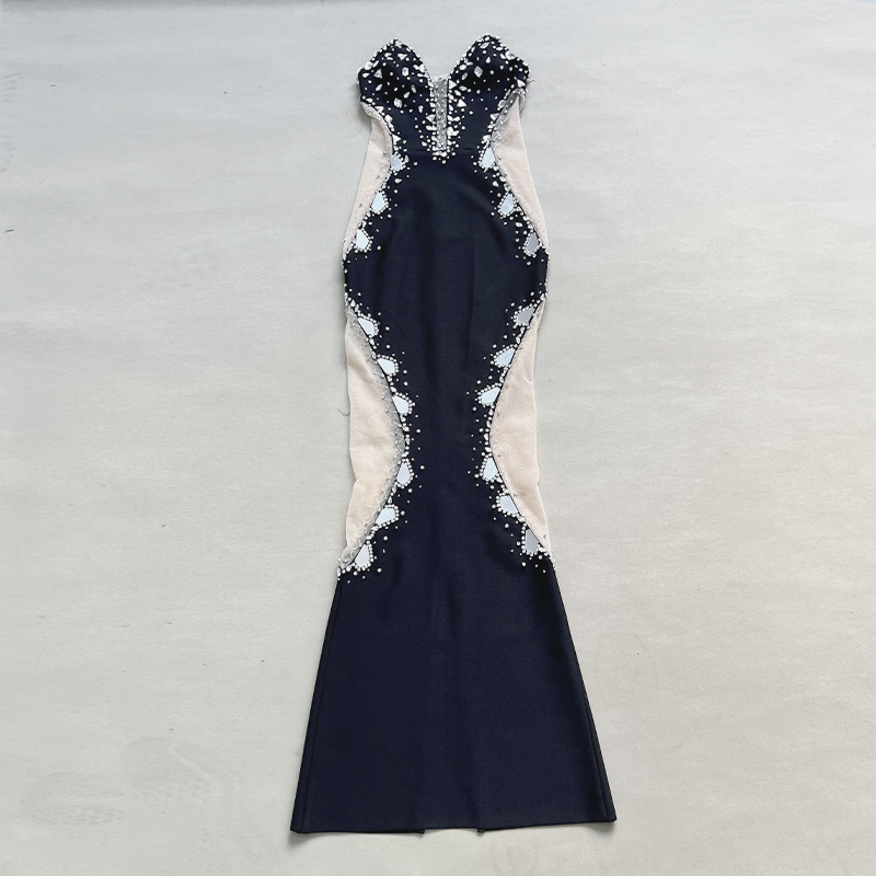 Odzież damska Sukienka bandażowa Sukienki wieczorowe Sukienki bandażowe_voghion.com