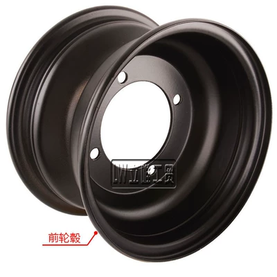 Atv Atv Accessories 19X7.00-8 Tire Rim 18X9.5-8 Four-Wheel Vehicle Steel Rim Four-Hole Wheel Hub (Hub) - front-hub