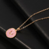 Alloy dripping geometric love Moonlight Star Divine Permination Complex Female Celacoli Necklace