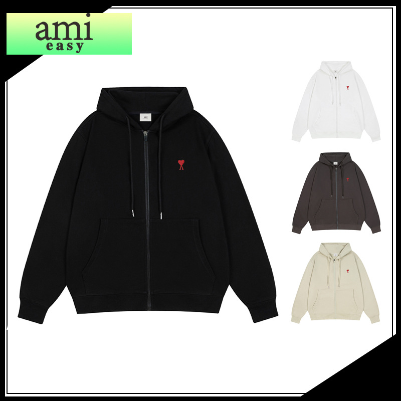 Hoody with zipper