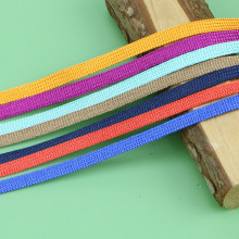 8mm10mm12mm15mm涤纶丝实心17锭扁绳礼品盒包装抽绳亮光顺滑扁带