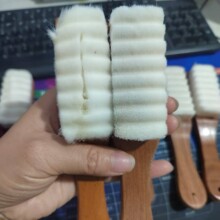 处理花梨木万毛刷文玩手串核桃大号万毛刷花梨木打底包浆软毛刷清