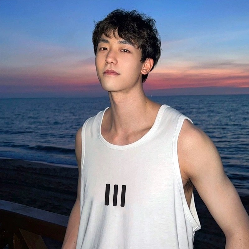 FOG ESSENTIALS ALTINA FEAR OF GOD American-style Three Vertical Vest Loose Couple T-shirt Men's Trendy