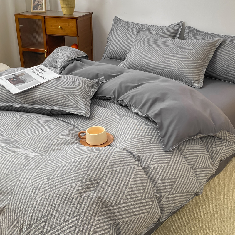 Lev / 1,2m [capa de edredão 150*200cm, lençol 160*230cm, fronha 48*74cm] conjunto de três peças
