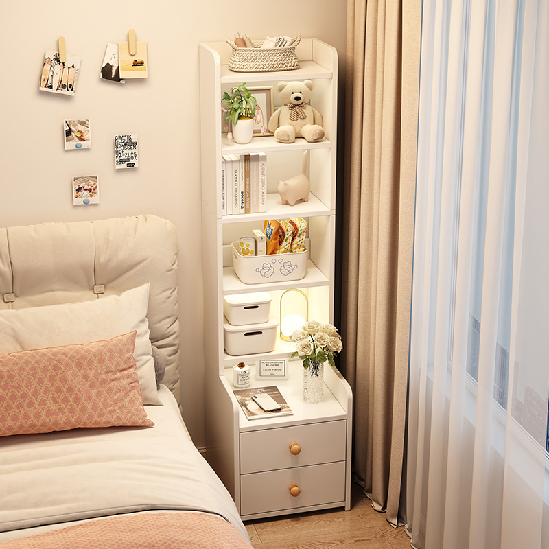 Carefully Selected Bedside Table, Home Bedroom Storage Cabinet, Integrated 2025 Storage Cabinet Replacement, Small Bedside Storage Rack
