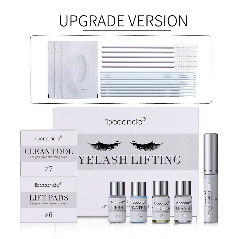 Cross-border ibcccndc eyelash eyelash suit eyelash simple perm keratin warped suit