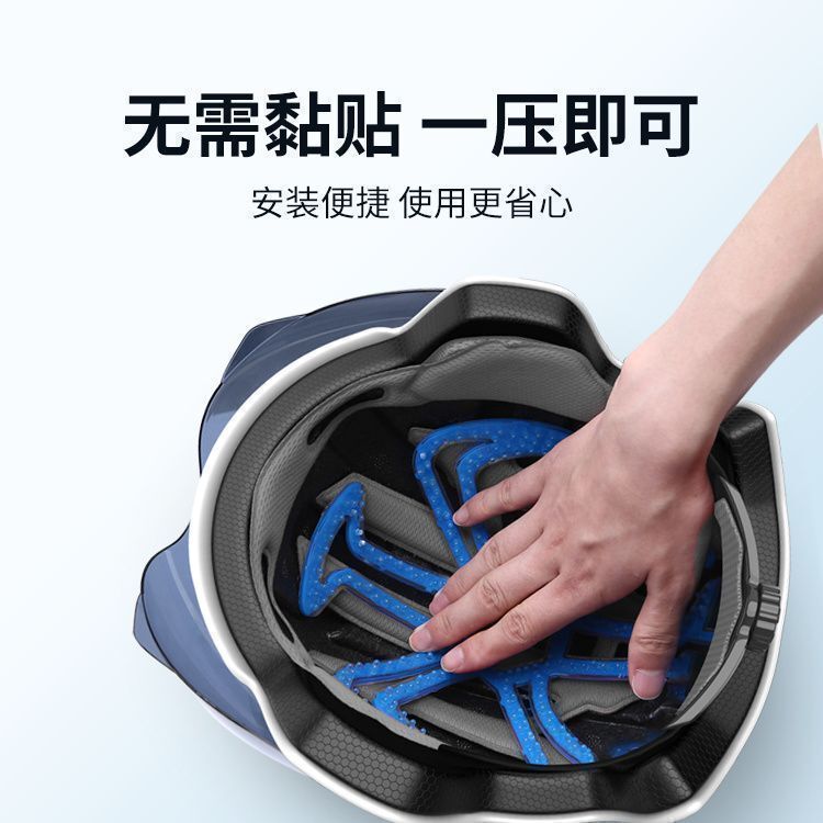 新型ヘルメットの中のパッドは髪型の神器を押さえないで通気して異臭を防止します。|undefined