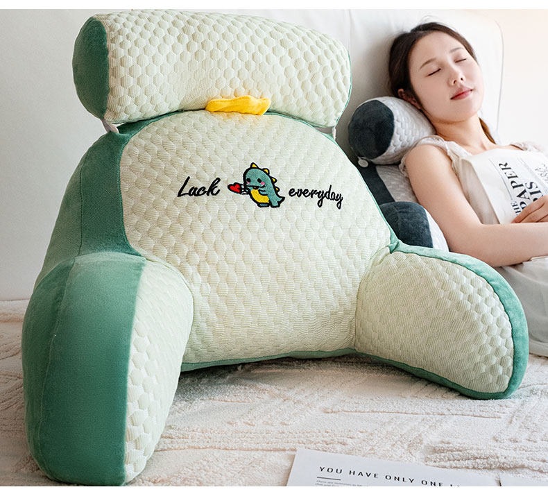 Suitable for Bed Headboard Cushions, Soft Bed Pillows, Large Backrest Cushions, Throw Pillows for Girls, Sofa Lumbar Support Pillows, and Dormitory Use