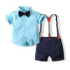 Dress, summer clothing for boys, shirt, overall, trousers