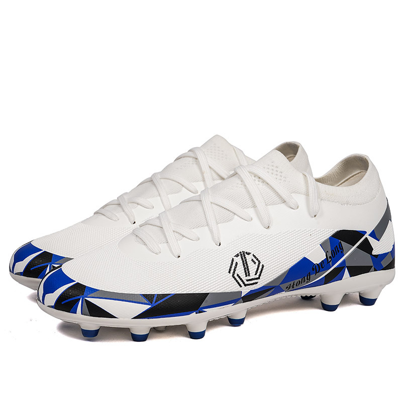 2025 nuevos zapatos de entrenamiento deportivo, zapatos de fútbol transfronterizos, clavos largos, moda de baja altura, hombres y mujeres, juveniles en stock