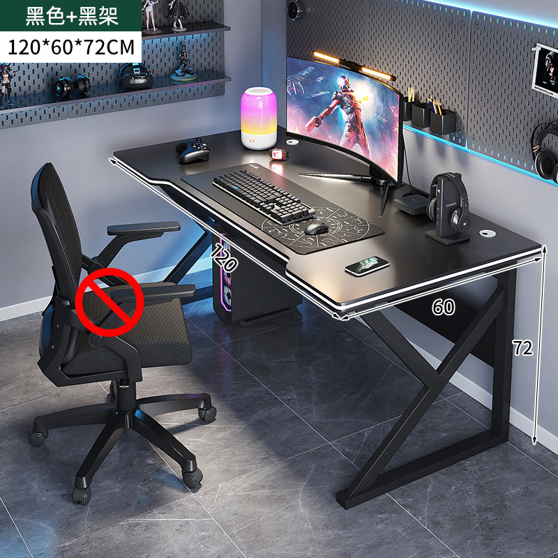 Mesa de deportes electrónicos dormitorio popular en línea mesa y silla combinación de dormitorio pequeño hogar escritorio de computadora de escritorio estudio de estudiantes