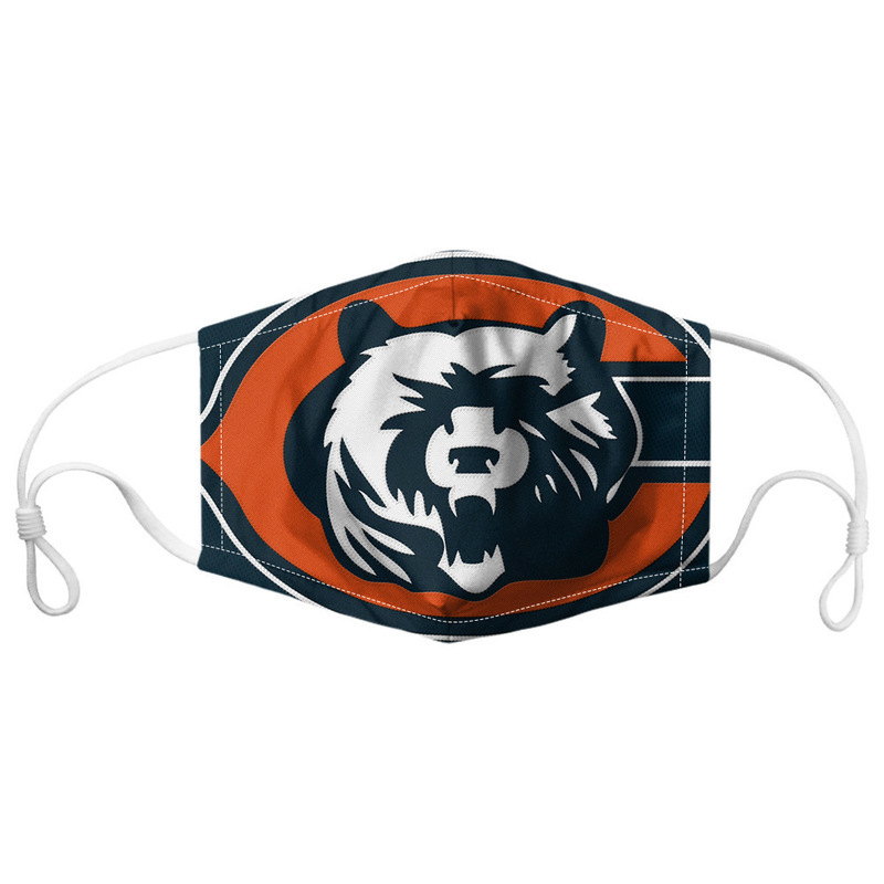 Máscara estándar del equipo de la NFL Football League, máscara a prueba de polvo, filtro intercambiable, máscara de lavado repetida para determinar Z