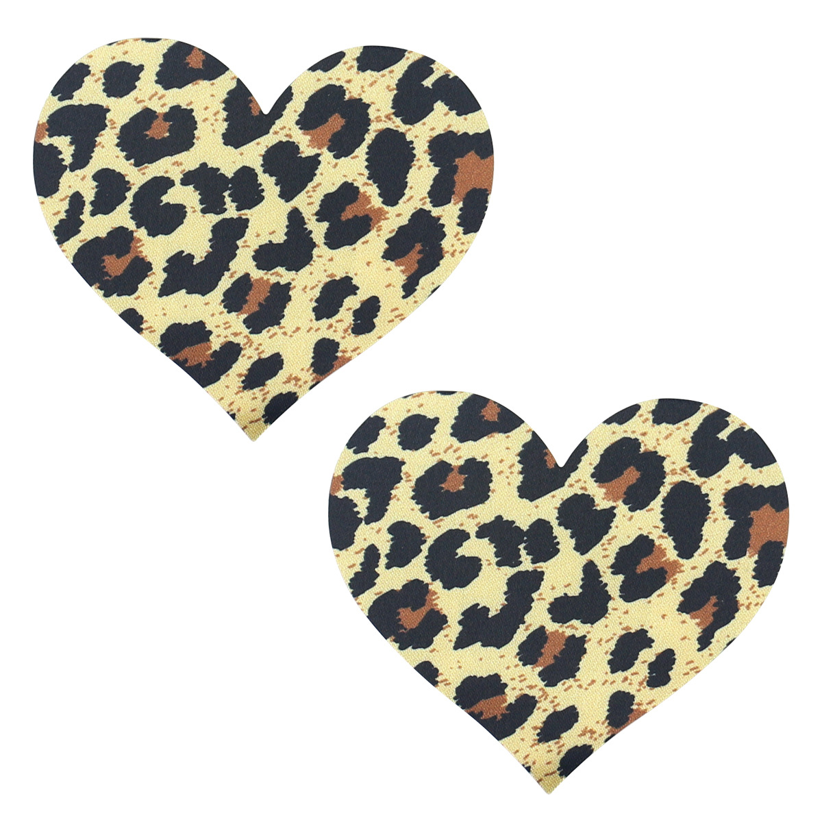 옐로우 호피무늬 [러브 젖꼭지 가리개]