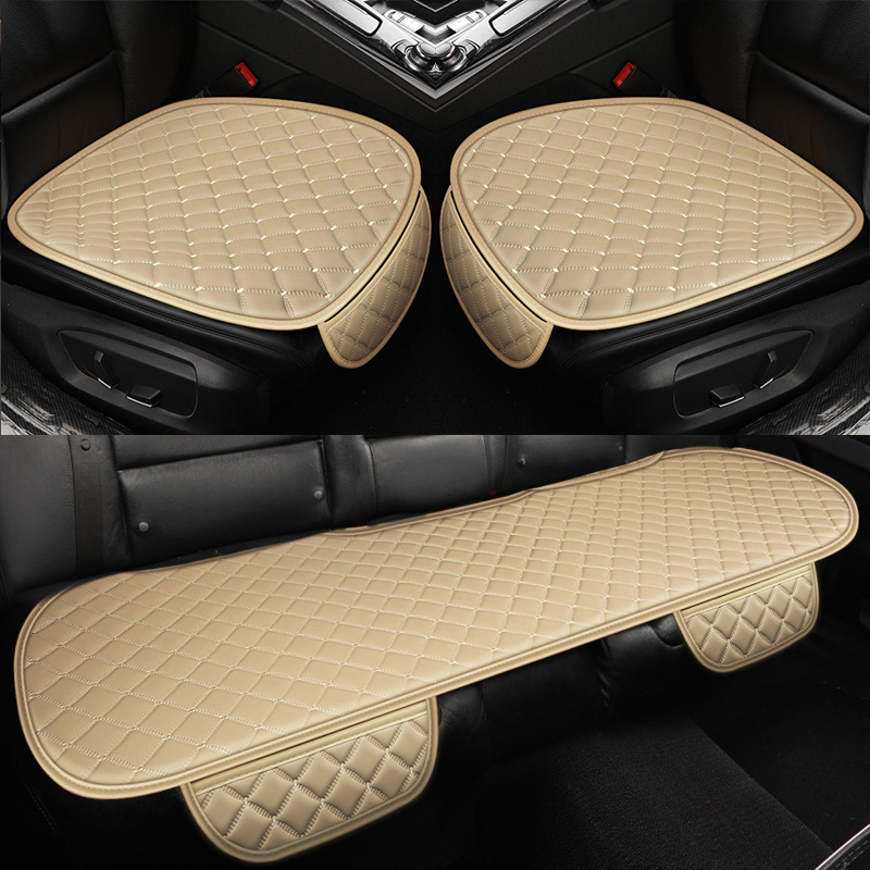 Cojín del asiento del coche cojín del asiento del coche de cuero Napa cubierta del asiento del coche cintura pequeña cojín del asiento del coche cojín del asiento del comercio exterior