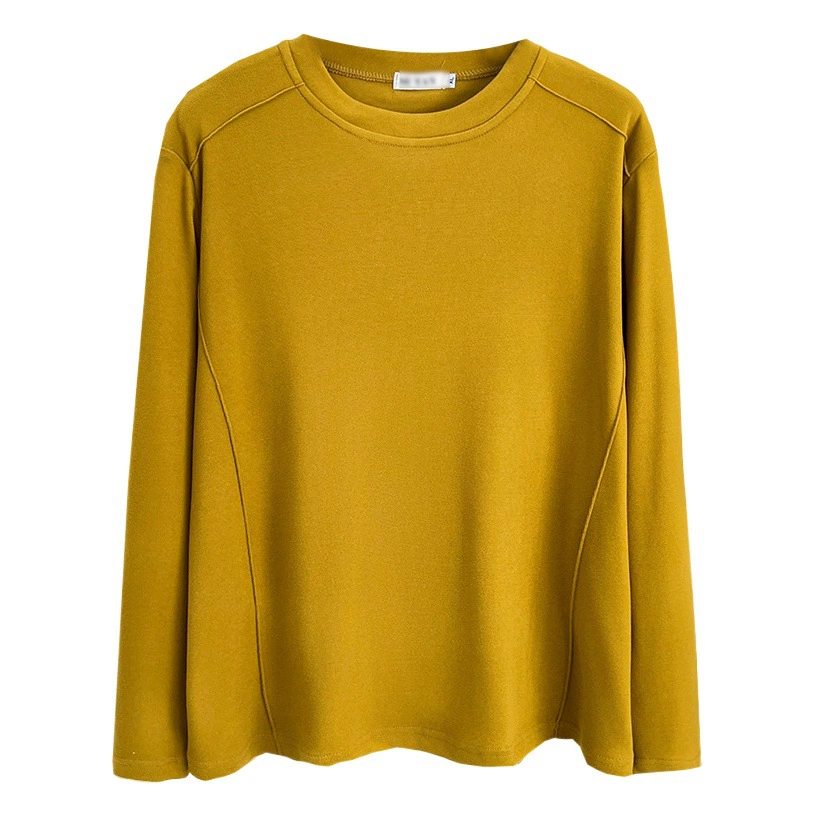 Осень/зима 200 кг Толстая MM Joker Повседневная двухсторонняя бархатная Базовая рубашка больших размеров женская теплая футболка с длинным рукавом Куртка 1368