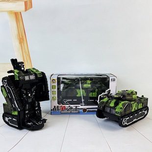 Children's Electric Deformable Light Music Tank