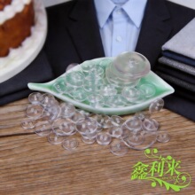 现货透明面包扣服饰西装四合扣树脂钮扣四眼衬衫纽扣大衣扣子