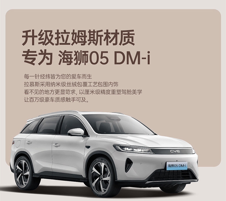 Specially Designed for the 25 Models of Byd Sea Lion 05Dmi, Suede Leather Seat Covers, Full-Cover Seat Cushions, and Car Seat Covers