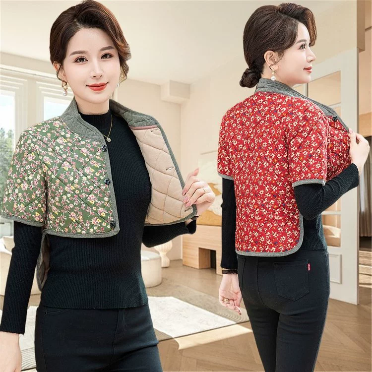 Мама одежда женская с кашемировыми рукавами и короткими рукавами