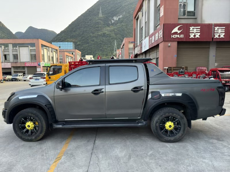 Suitable for Volkswagen Amarok Roof Rack Kaimeng F70 Logo Landtrek Luggage Frame Expansion Platform