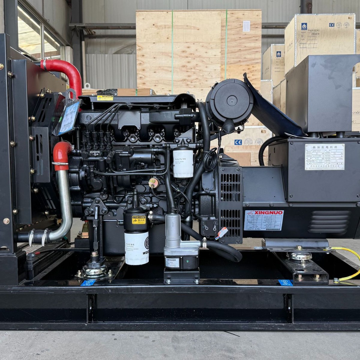 潍柴ZH4100D发电型柴油机30千瓦柴油机 纯铜电机发电机组30千瓦