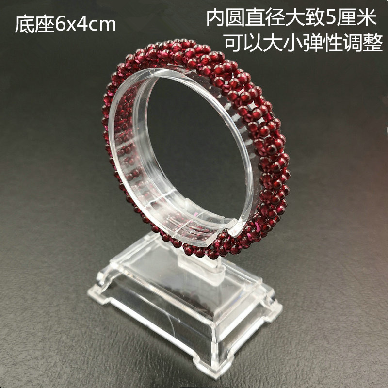 アクリル透明クリスタル翡翠ジュエリーブレスレットブレスレット翡翠ブレスレットディスプレイスタンド小道具バッチ|undefined