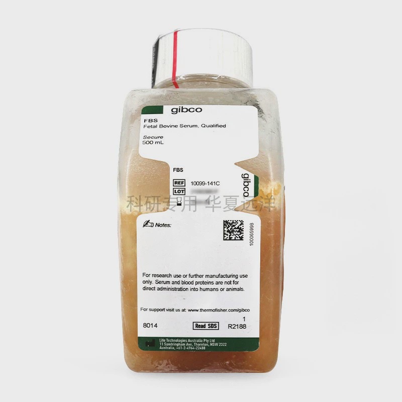 C0238 胎牛血清 Gibco 10099-141C 原装 产地澳洲 500ml
