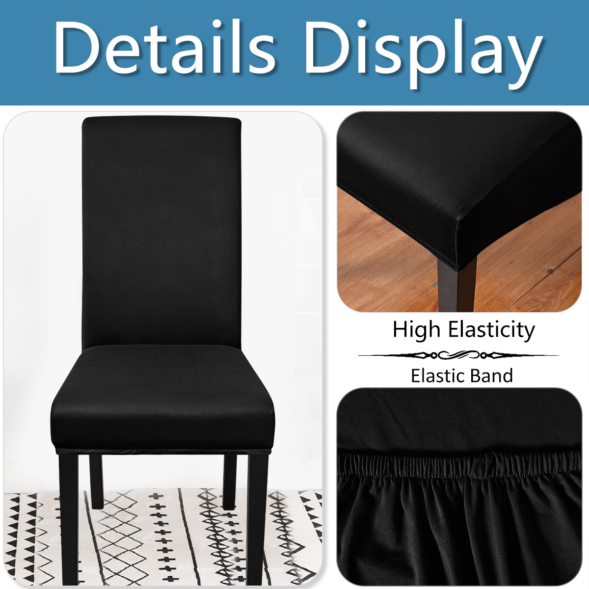 Transfronterizo elástico seda de leche cubierta de silla impermeable para aumentar la cubierta de silla de respaldo alto Aliexpress TEMU cubierta de silla spot