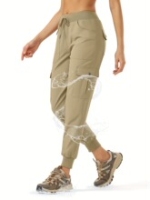 O 12618 Women's Cargo Travel Pants Ůʿ���bѝ �W���羳