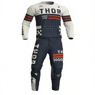 跨境新款越野摩托赛车服THOR男长袖骑行服速干透气速降服骑行套装