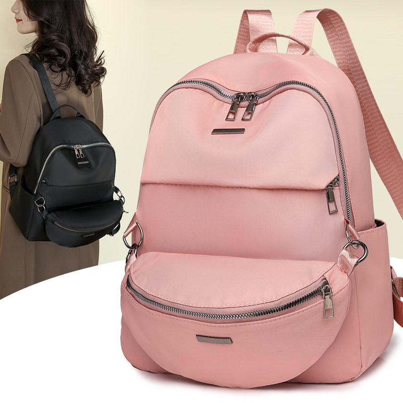 Mochila casual transfronteriza nueva para mujer, mochila coreana simple, mochila de viaje de gran capacidad al por mayor