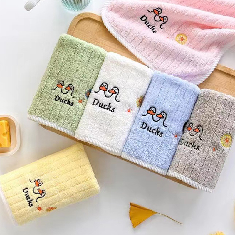 두꺼운 해피 오리 (파우더 + 블루 + 카드)