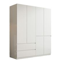 实木衣柜家用卧室出租房简约小户型儿童柜子简易组装收纳衣橱直发