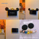 Mickey Home Intercom Phone Switch Video Doorbell Decoration Ornaments Entrance Living Room Wall Home Accessories Creative