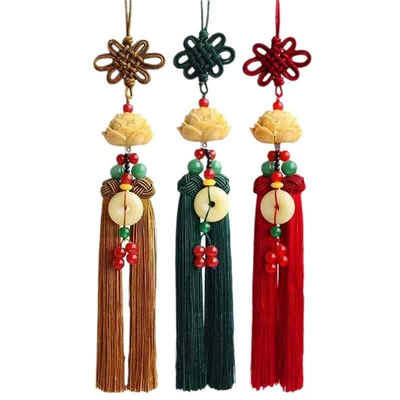 Car hanging knot tassel decoration